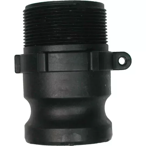 1-1/2" Polypropylene Camlock Fitting - Male Coupler x MPT Thread