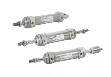 Airtac MF: Round Body Air Cylinder, Double Acting - MF25X10CMS