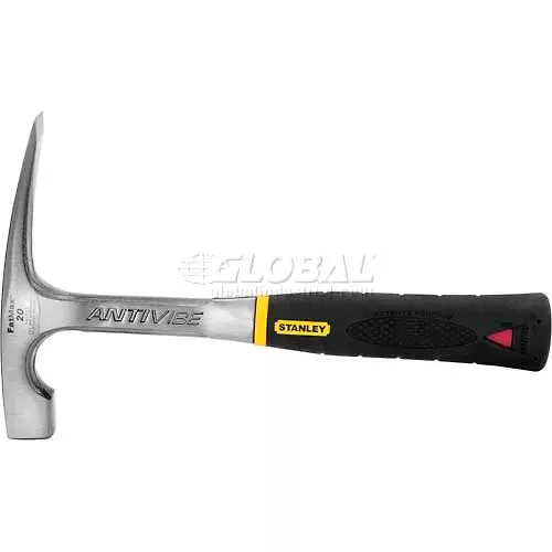 Stanley 54-022 FatMax® AntiVibe® Bricklayer's Hammer, 20 oz.